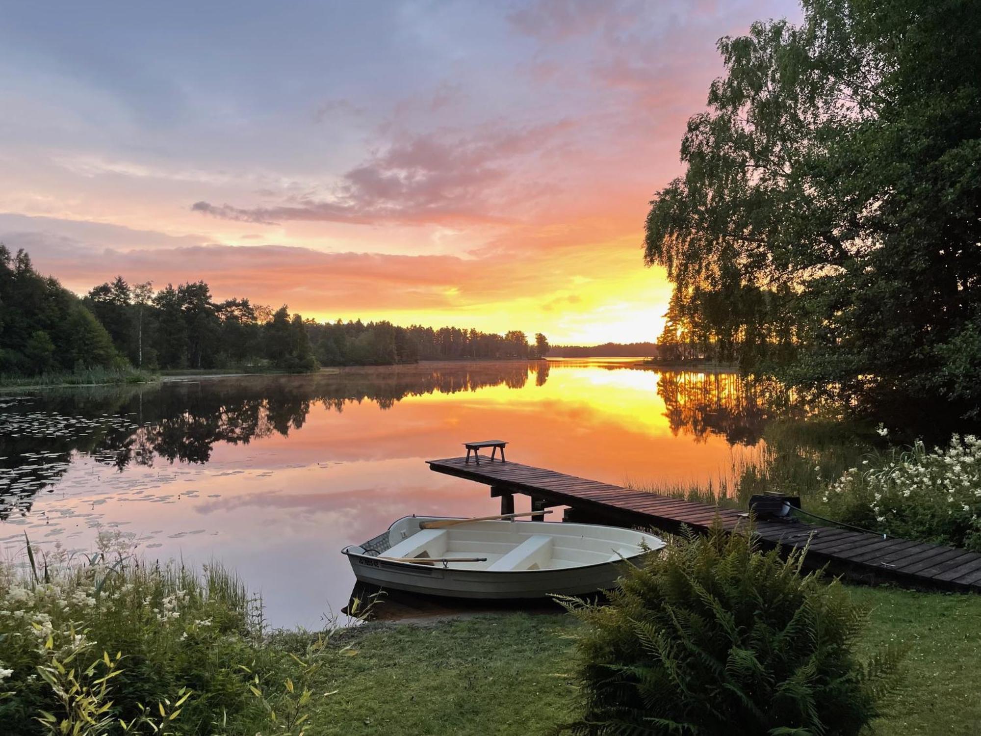 Naturskoent Boende Vid Sjoe Skanes Fagerhult Экстерьер фото